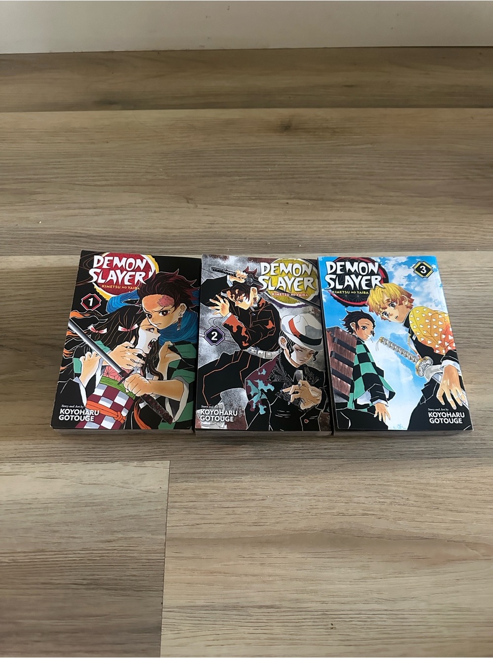 Demon Slayer Volumes 1-3